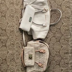 Michael Kors bags and matching wallets